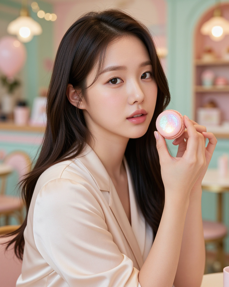 달콤한 카페에서의 오후