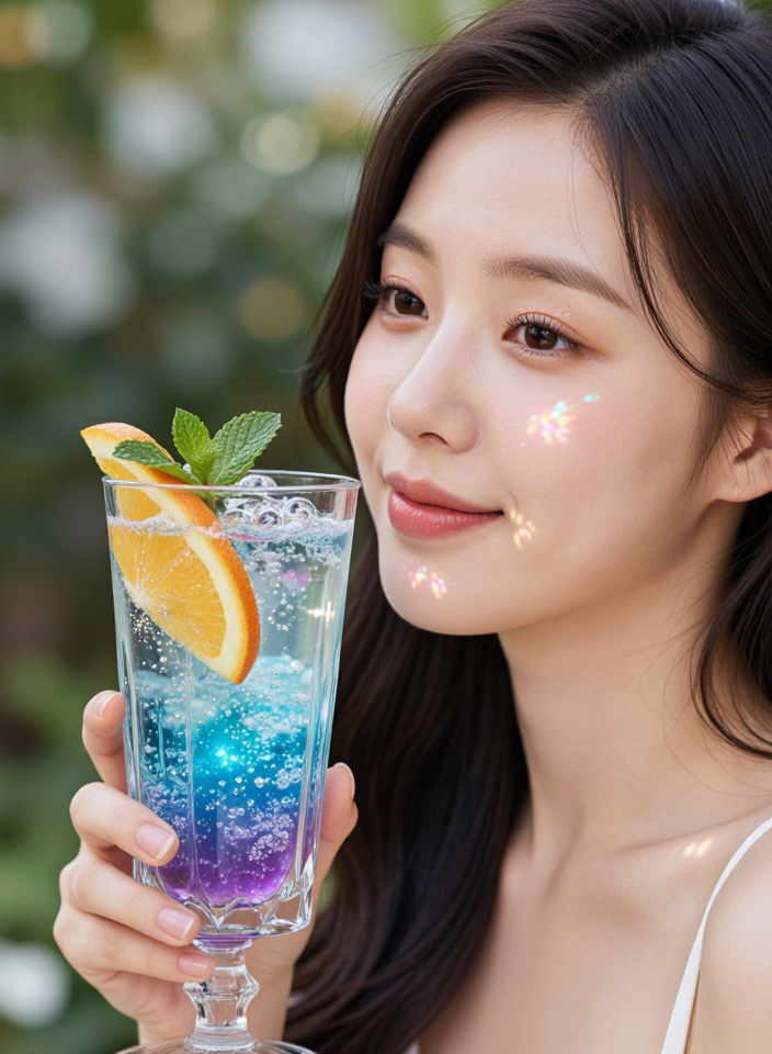 마법의 에이드 한 잔