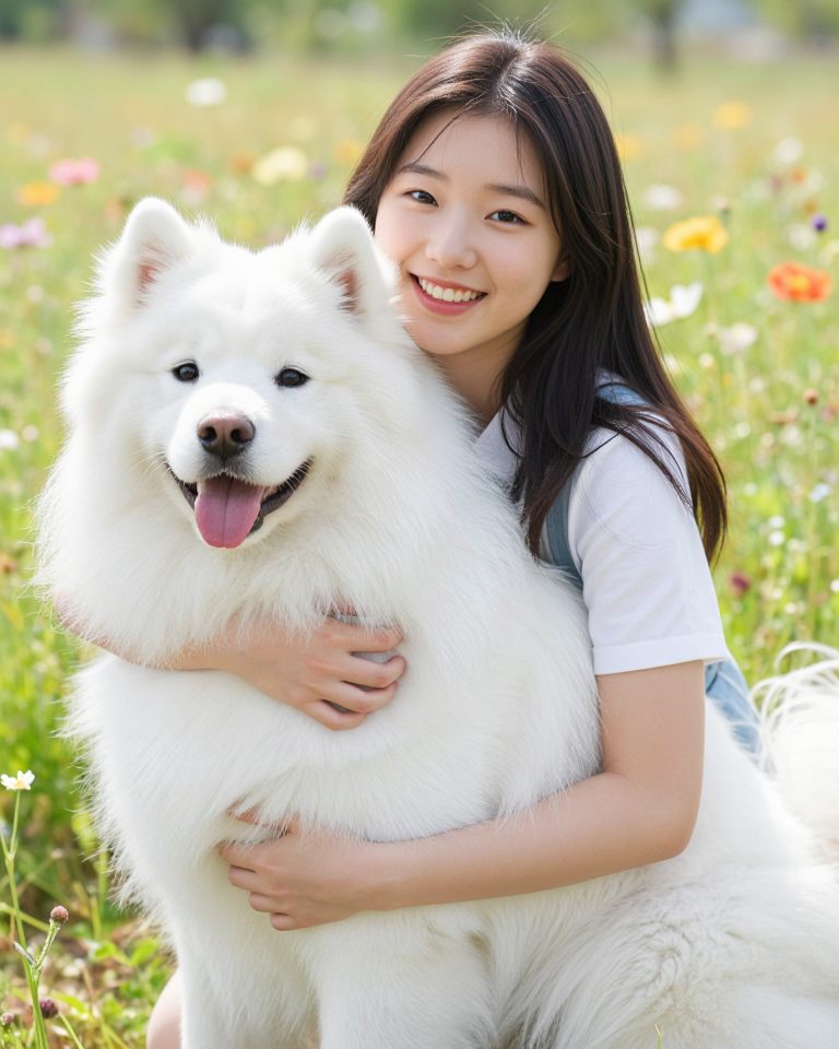 여름날의 포근한 포옹