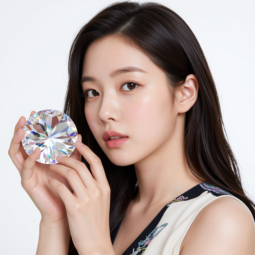 크리스탈 사탕과 모델