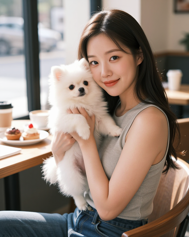 카페에서의 오후