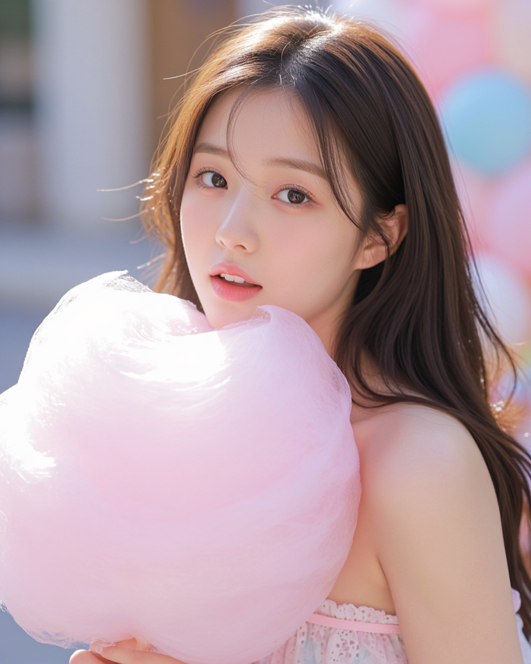 솜사탕 구름 한 입